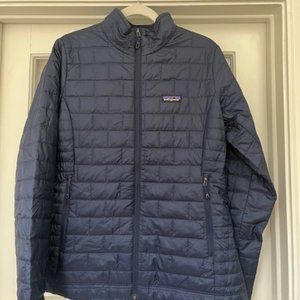 Patagonia Nano Puff Jacket - Women's Medium Navy Blue
